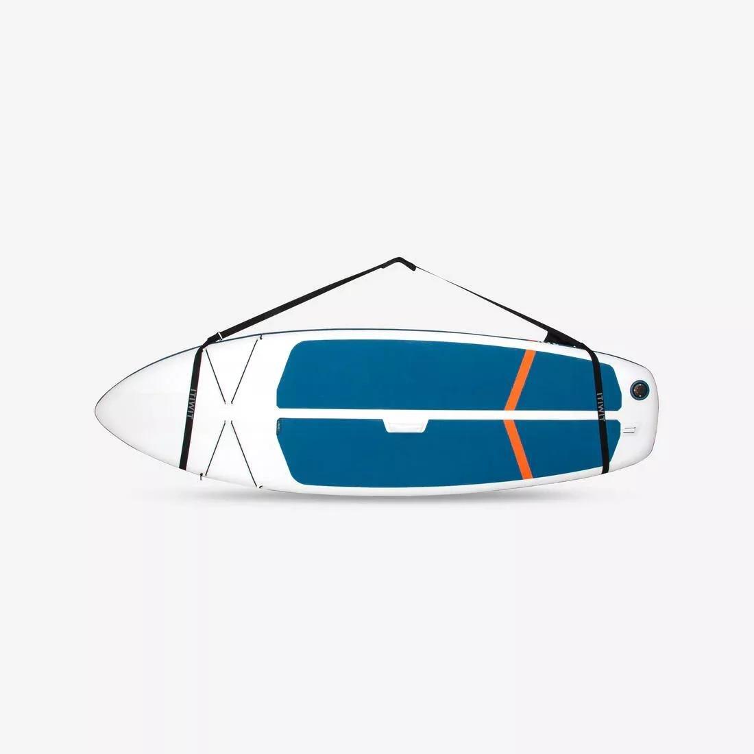 Inflatable or Rigid Stand-Up Paddle Carry Strap, Mandarine, No Color, large image number 10