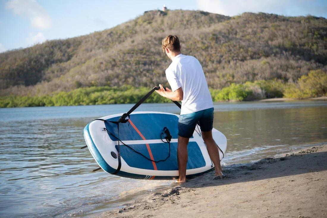 Inflatable or Rigid Stand-Up Paddle Carry Strap, Mandarine, No Color, large image number 11
