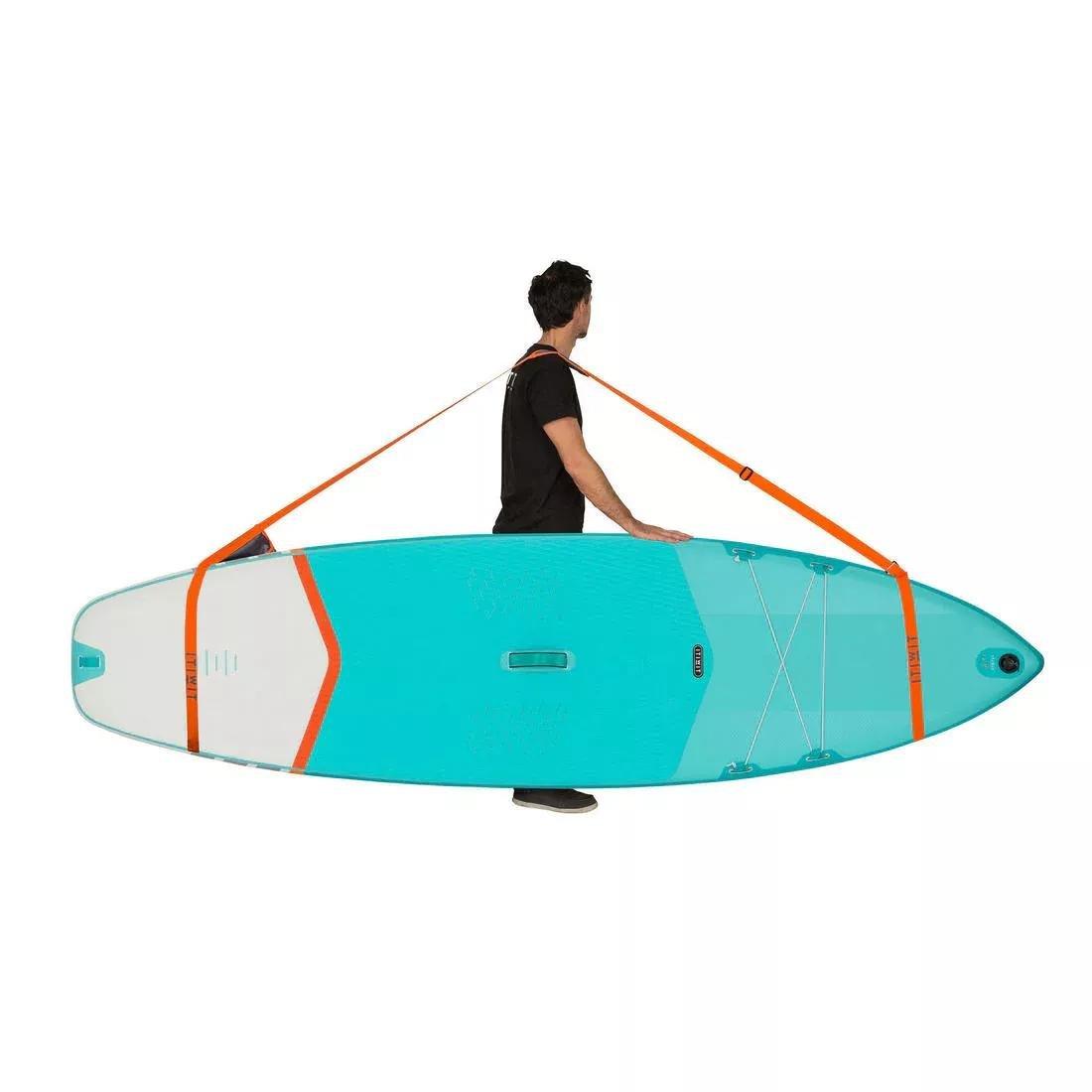 Inflatable or Rigid Stand-Up Paddle Carry Strap, Mandarine, No Color, large image number 14