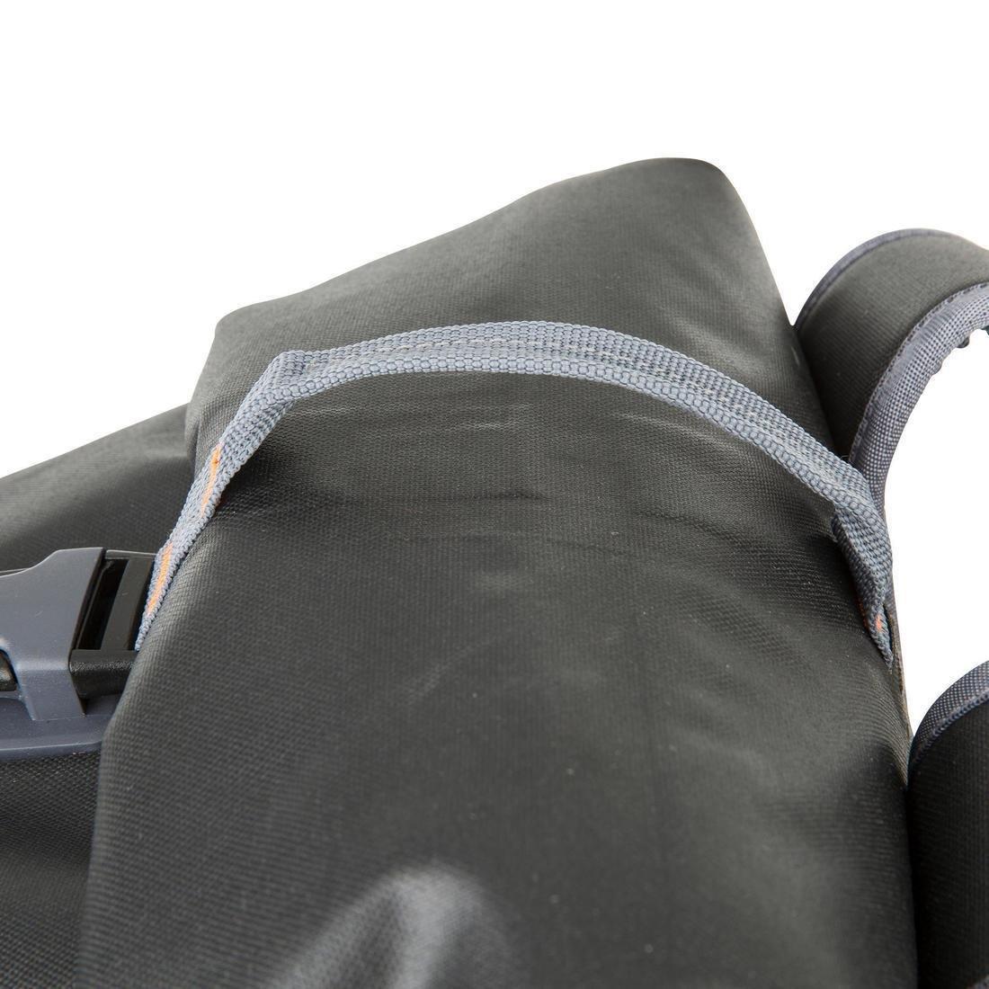 CARBON GREY WATERPROOF BACKPACK 20 L BLACK, No Color, large image number 10