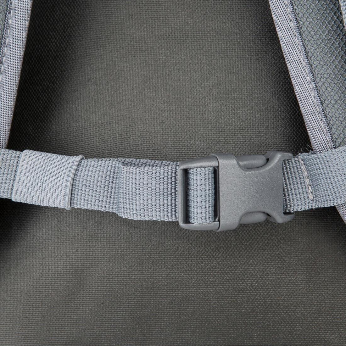 CARBON GREY WATERPROOF BACKPACK 20 L BLACK, No Color, large image number 14