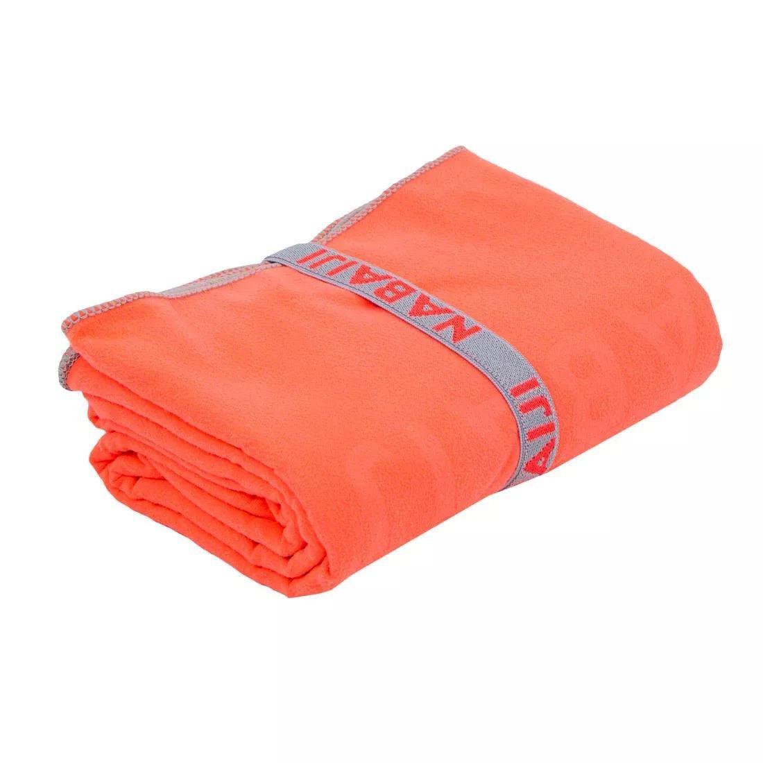 Microfibre Towel, Black, No Color, large image number 4