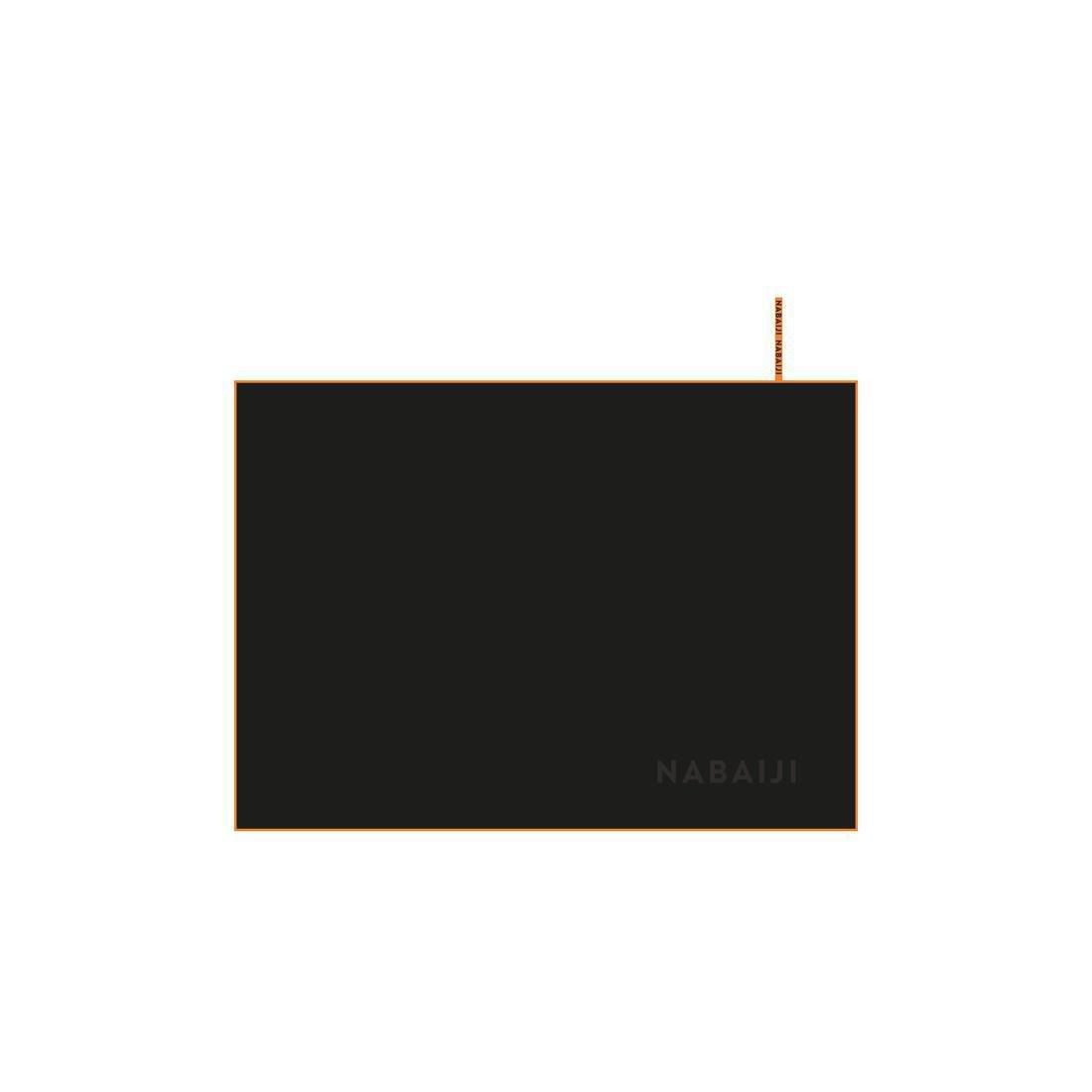 NABAIJI - Ultra Compact Microfibre Towel, Black