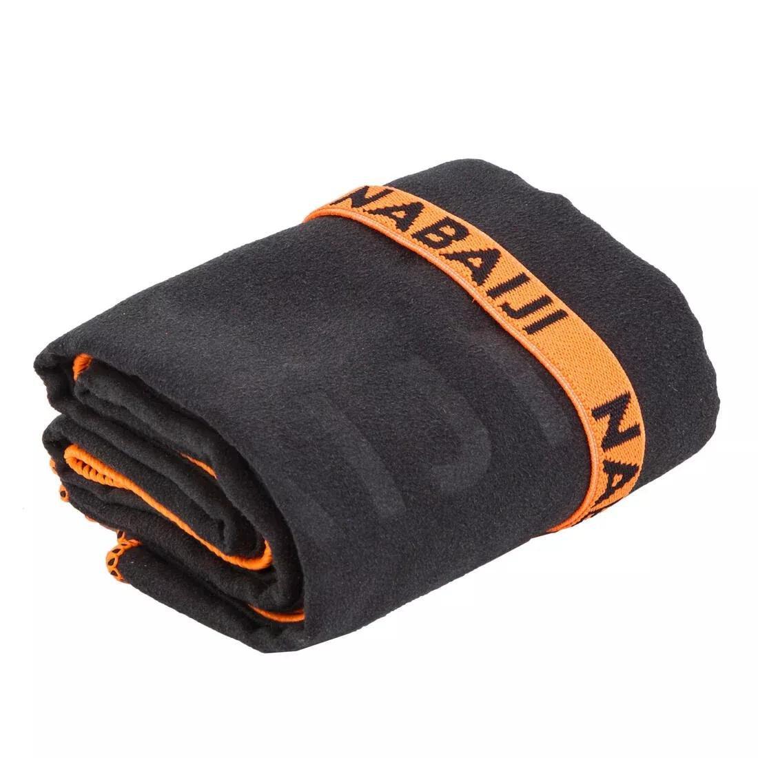 NABAIJI - Ultra Compact Microfibre Towel, Black