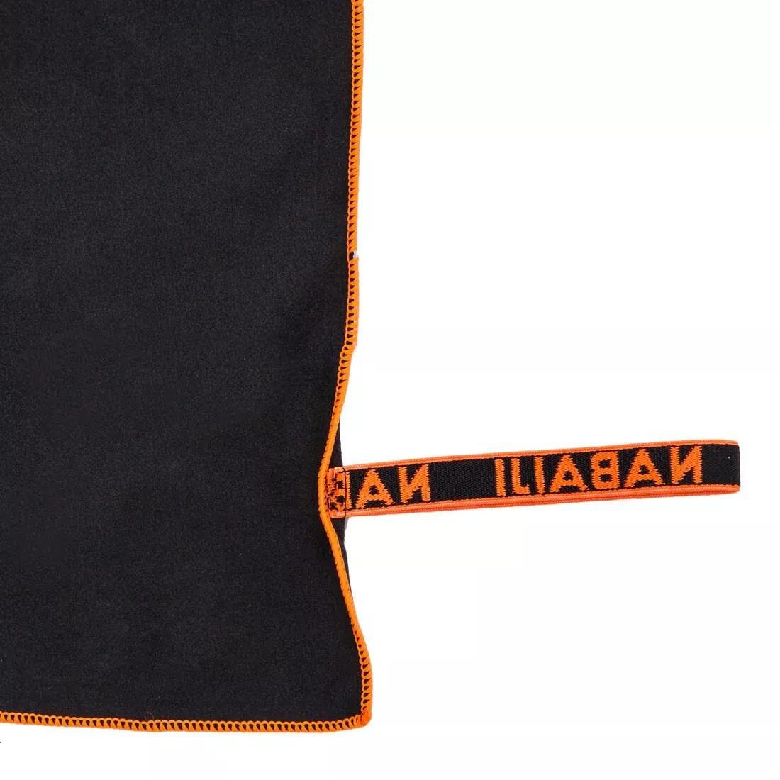 NABAIJI - Ultra Compact Microfibre Towel, Black