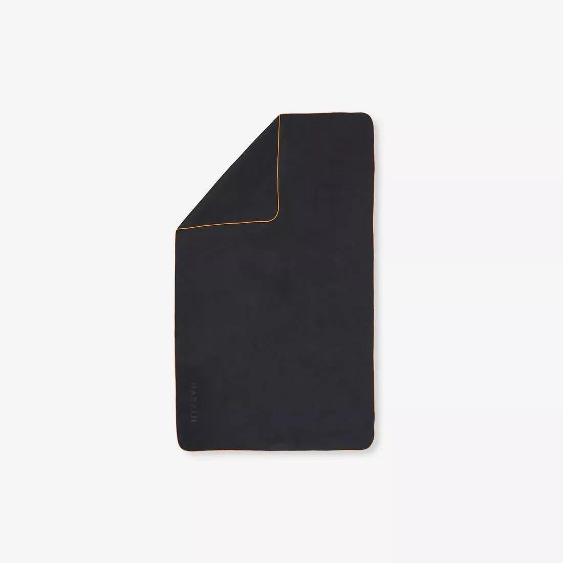 Microfibre Pool Towel, Black, No Color, large image number 0