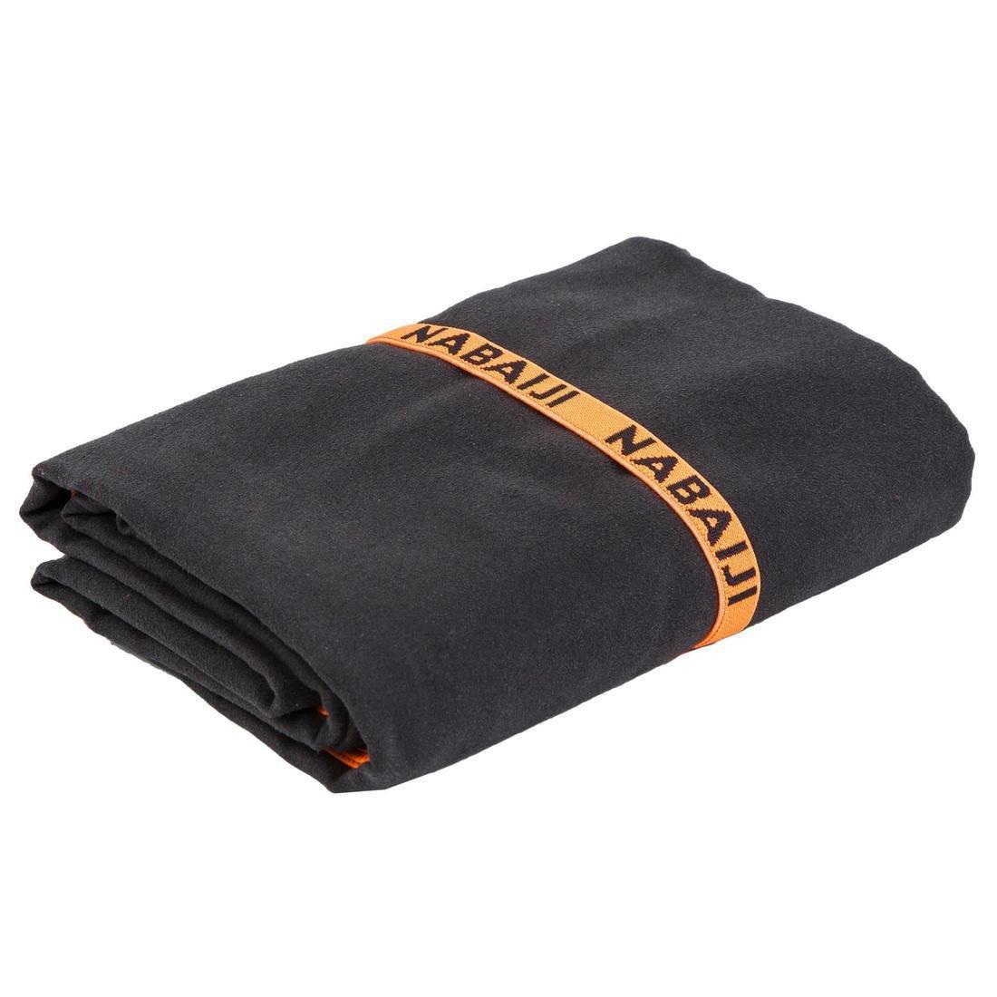 Microfibre Pool Towel, Black, No Color, large image number 7