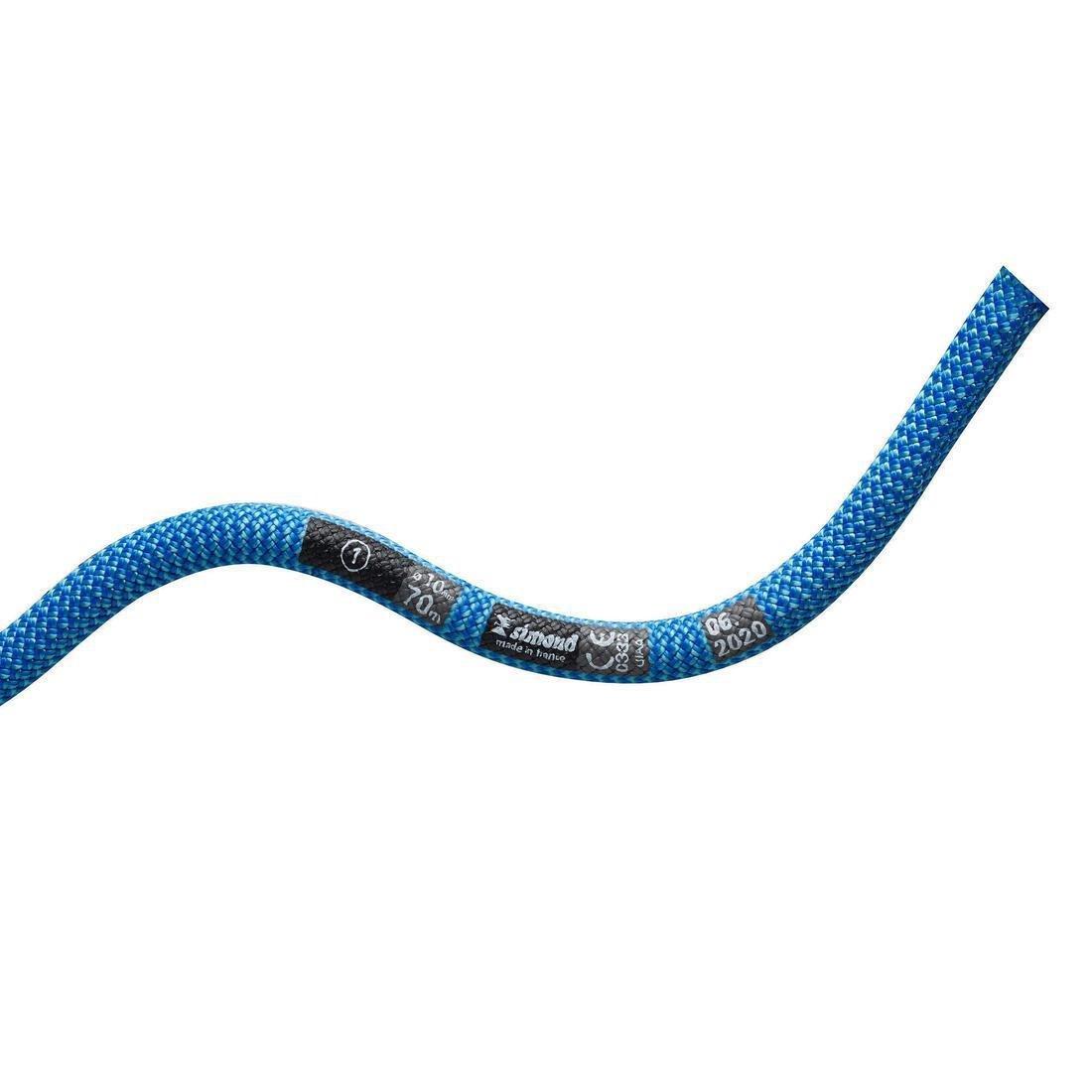 Climbing Rope Rock+ Blue, Pacific Blue, No Color, large image number 3