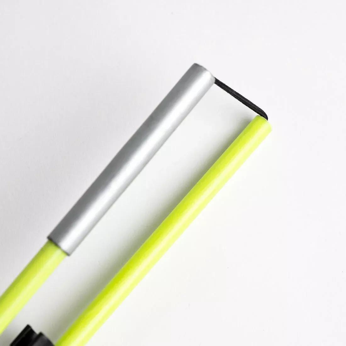 FLUO ACID YELLOW GOLF ALIGNMENT STICKS X2 - INESIS YELLOW, No Color, large image number 1