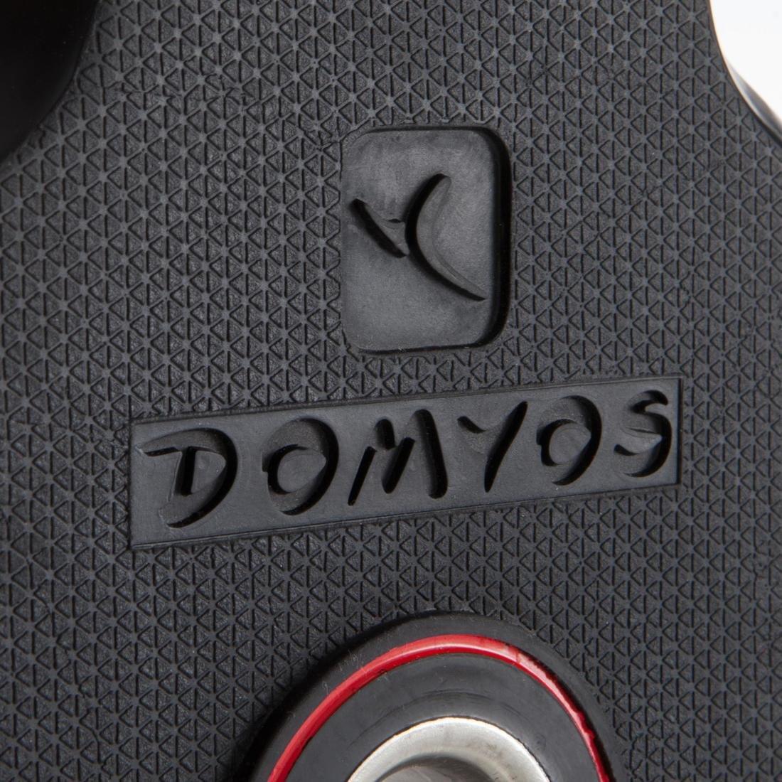 Rubber Weight Disc with Handles, Black, No Color, large image number 7