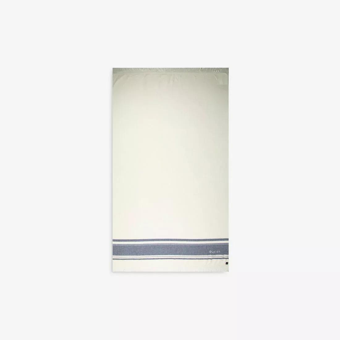 COTTON WHITE Beach Towel Fouta 170 x 100 cm - Avorio, No Color, large image number 1