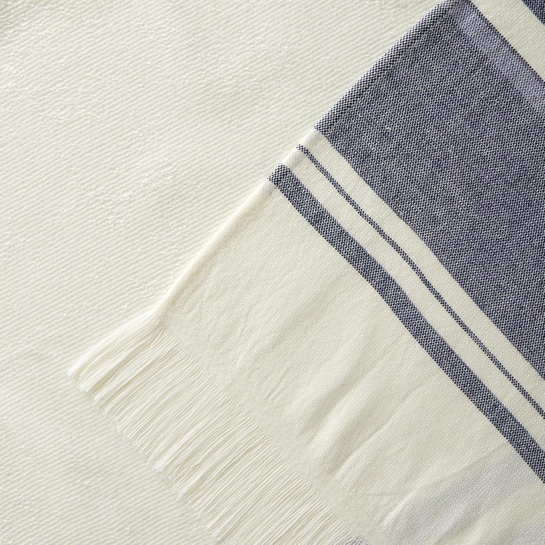 COTTON WHITE Beach Towel Fouta 170 x 100 cm - Avorio, No Color, large image number 14