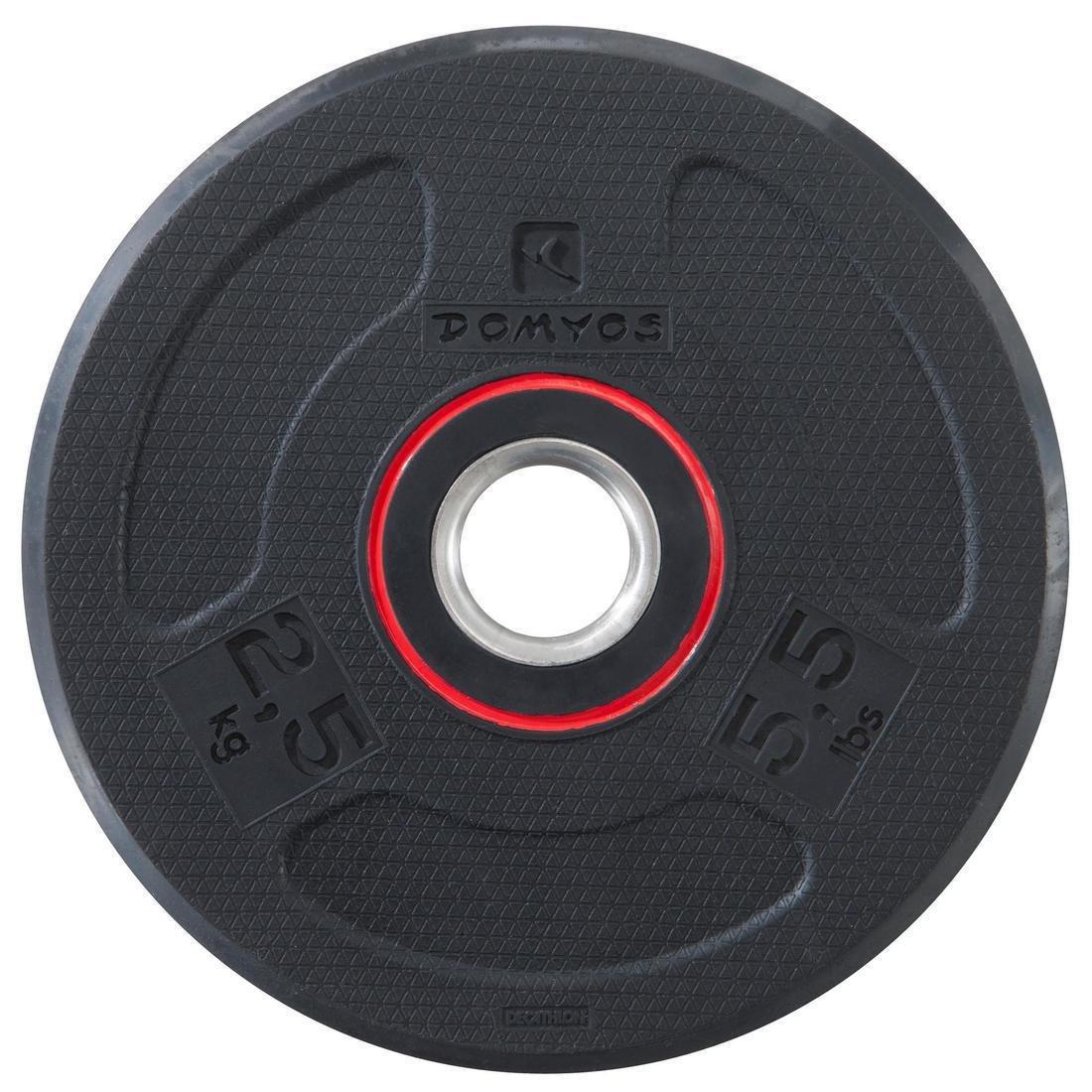 Rubber Weight Disc, Black, No Color, large image number 1
