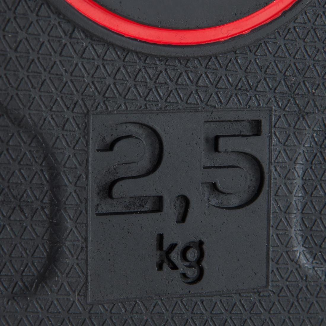 Rubber Weight Disc, Black, No Color, large image number 2