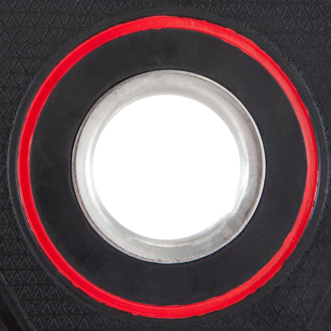 Rubber Weight Disc, Black, No Color, large image number 5