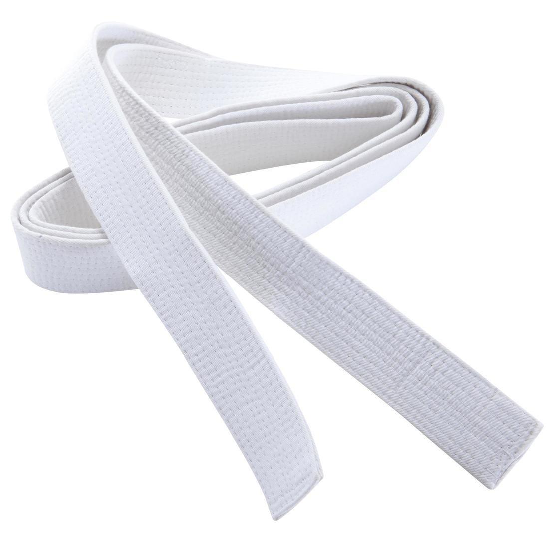 Martial Arts Pique Belt 2.80M, White, , medium