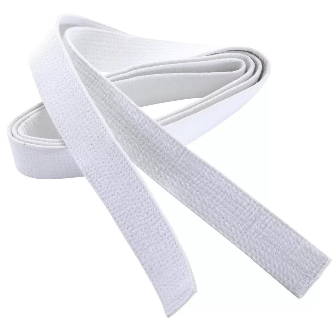 Martial Arts Pique Belt 2.80M, White, No Color, large image number 2