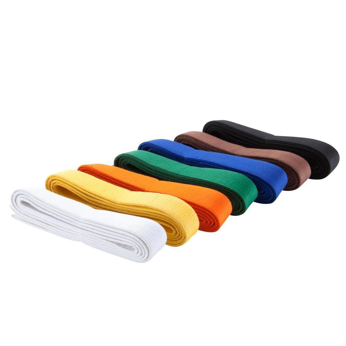 Martial Arts Pique Belt 2.80m, Green, No Color, medium