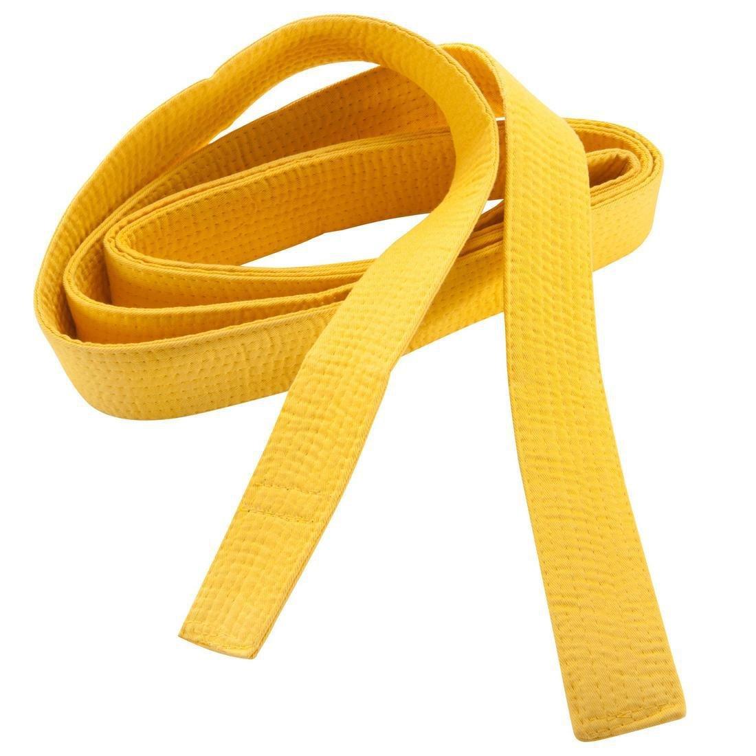 Martial Arts Pique Belt 2.80m, Brown, No Color, large image number 3
