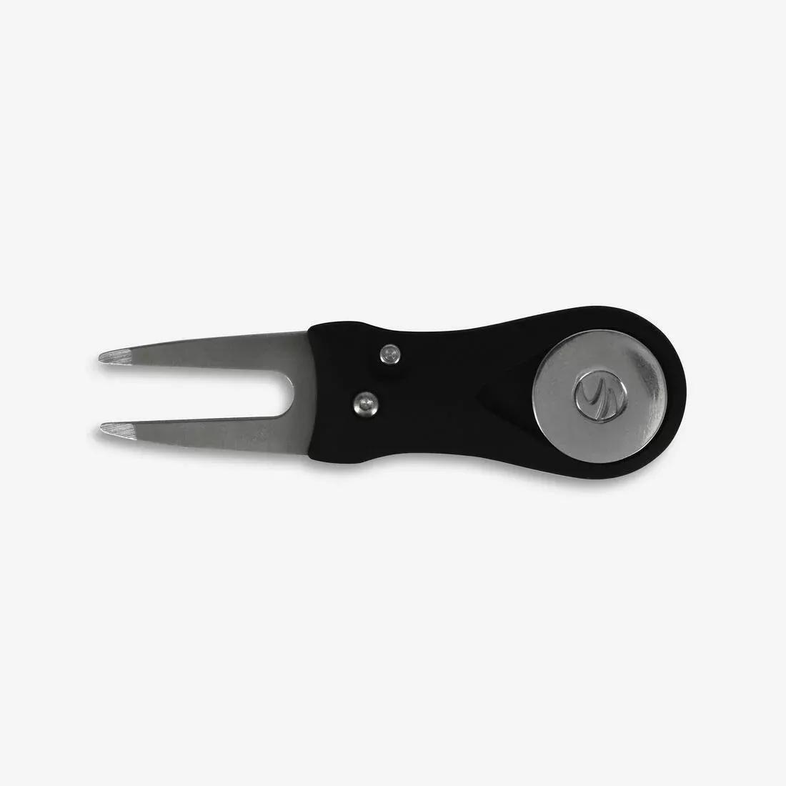 Golf Automatic Divot Repair Tool - Inesis, Black, No Color, large image number 1