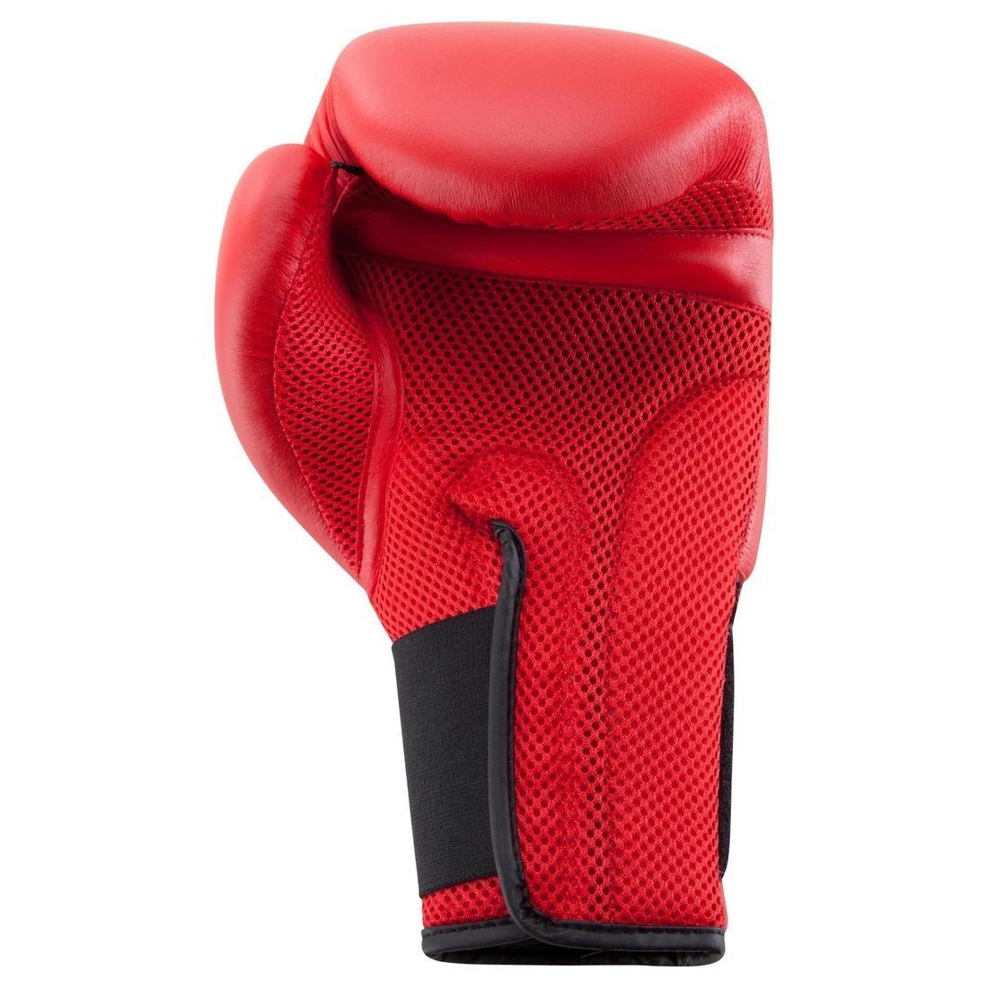 Unisex Beginner Boxing Gloves - 100, Red, No Color, large image number 11