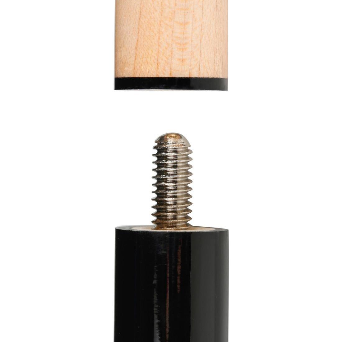 Club 500 American Pool Cue in 2 Parts, 1/2 Jointed, Black, No Color, large image number 5