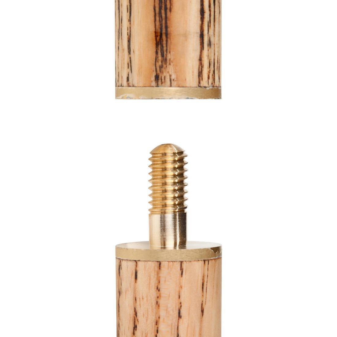 Club 500 Snooker/Uk Cue In 2 Parts, 1/2 Jointed, Wooden, No Color, large image number 4