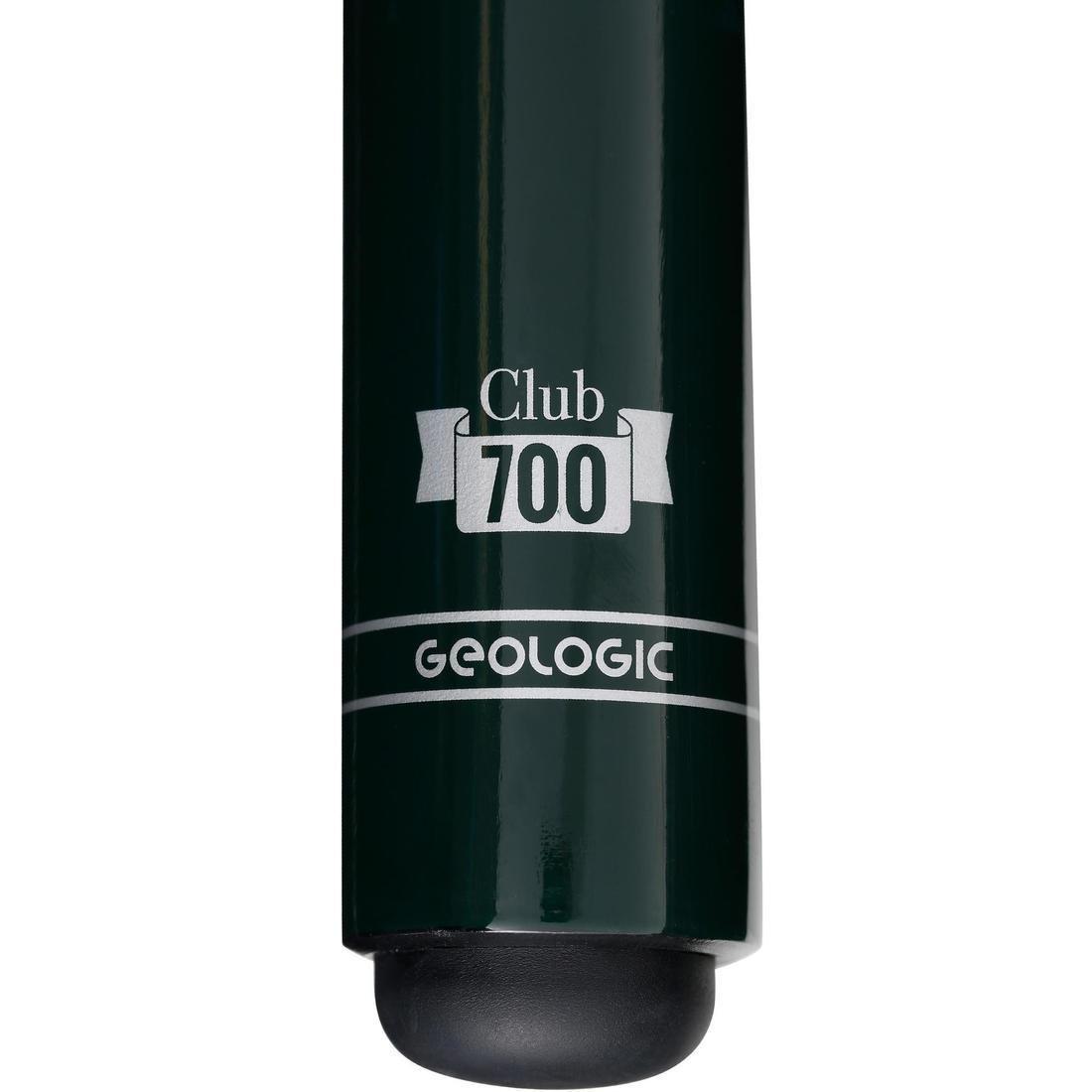 GEOLOGIC - Club 700 American Pool Cue In 2 Parts 1/2 Jointed,White