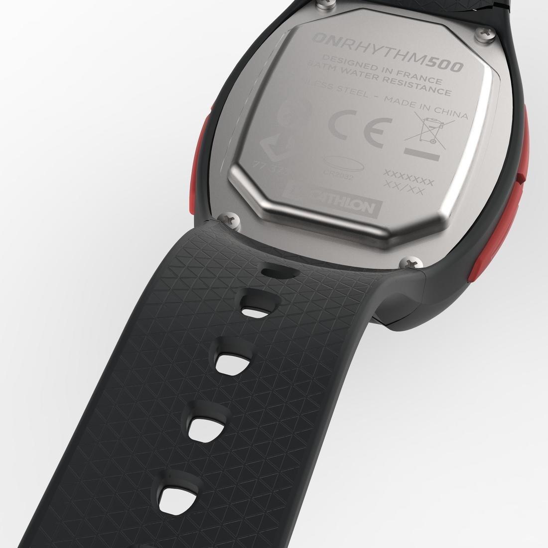 Onrhythm 500 Runner'S Heart Rate Monitor Watch, Black, , large image number 4