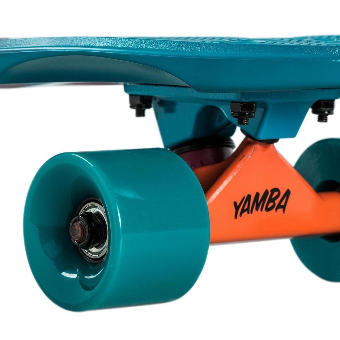 Big Yamba Cruiser Skateboard/Coral Gradient, Teal Green, No Color, large image number 3
