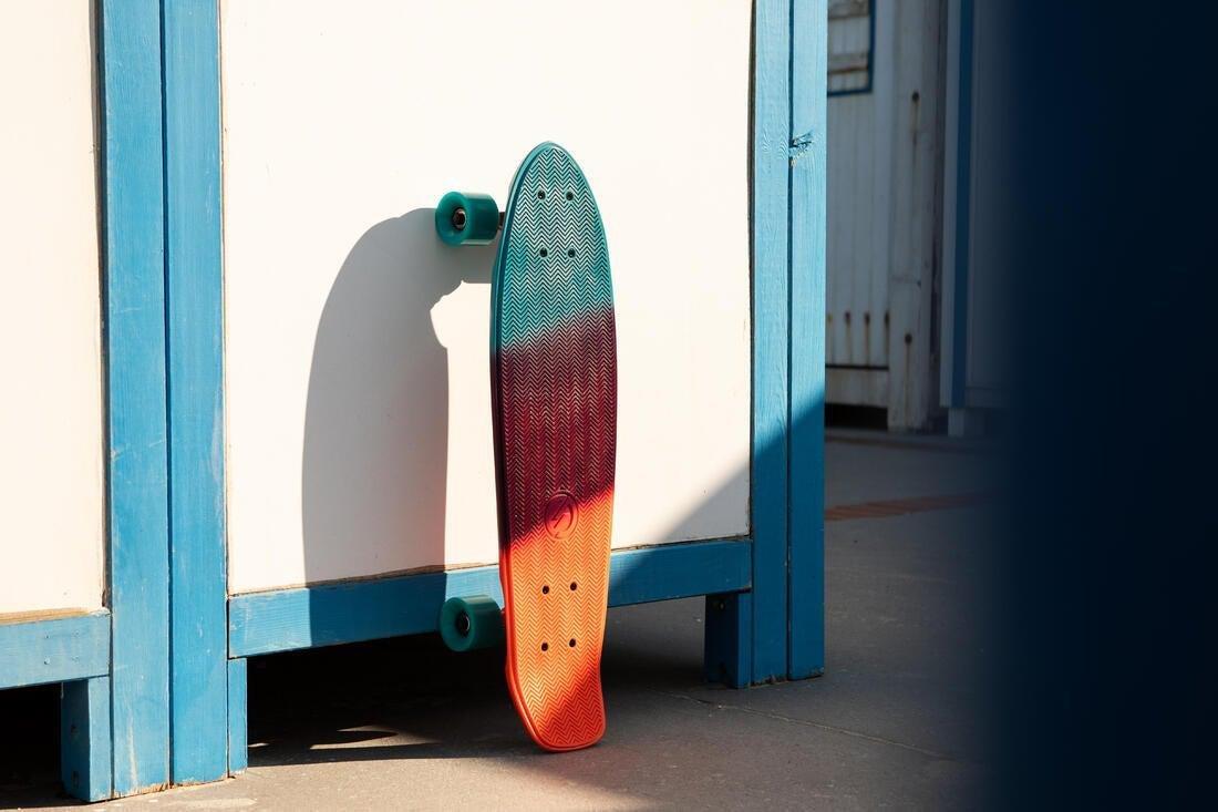 Big Yamba Cruiser Skateboard/Coral Gradient, Teal Green, No Color, large image number 11