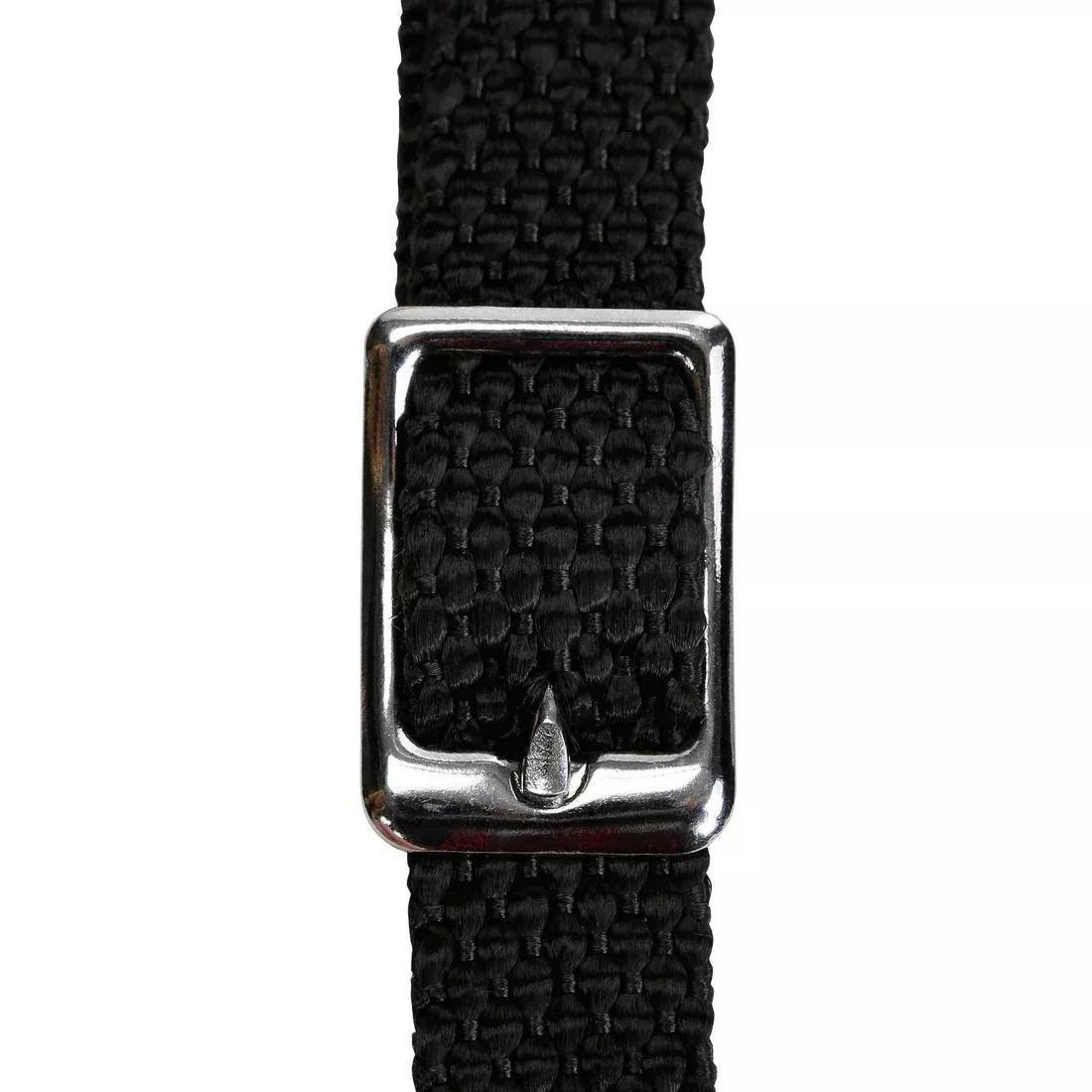 Kids' Round Tip Horse Riding Spurs + Straps 15 Mm, White, No Color, large image number 5