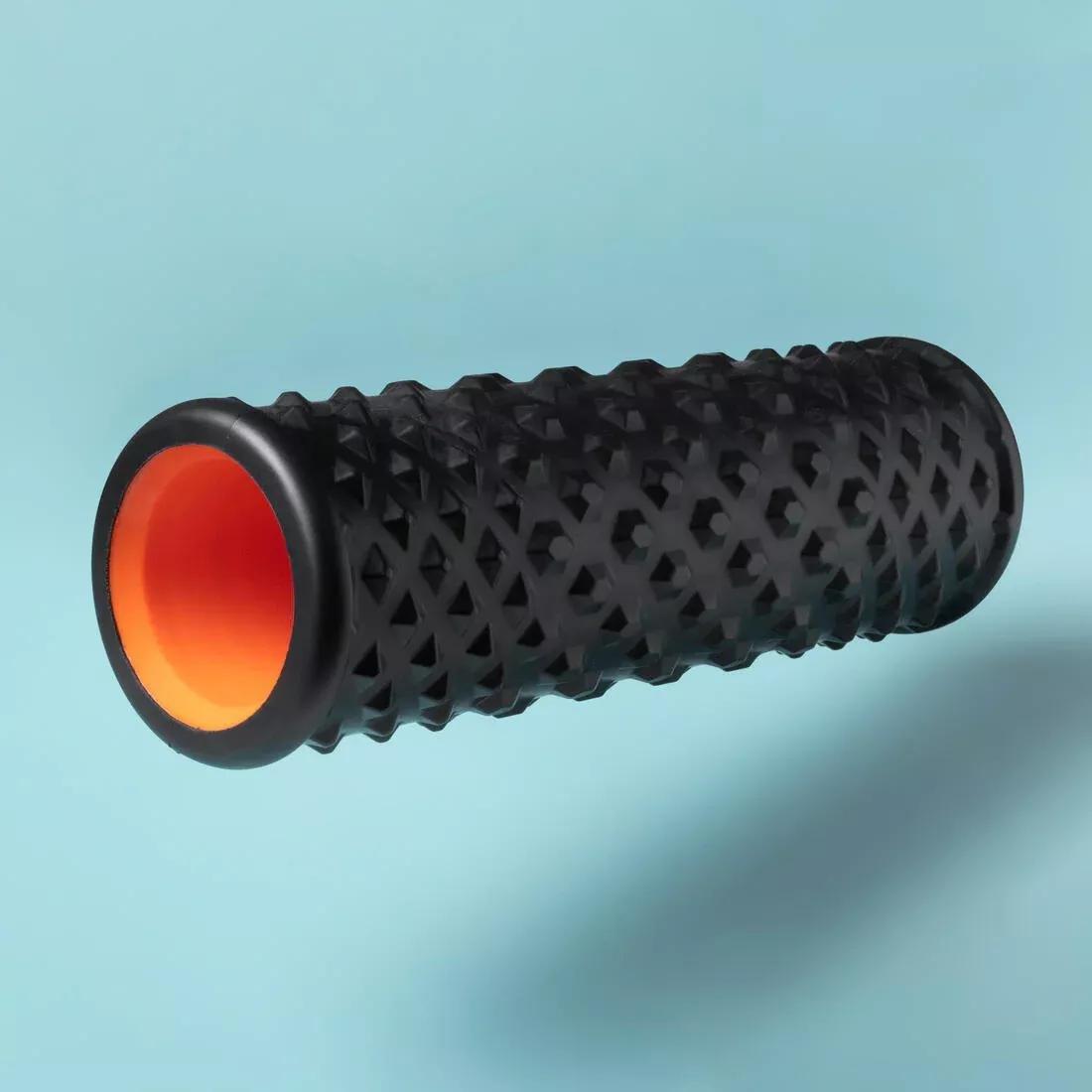 DECATHLON 500 Hard Massage Roller Foam Roller Black Azadea UAE