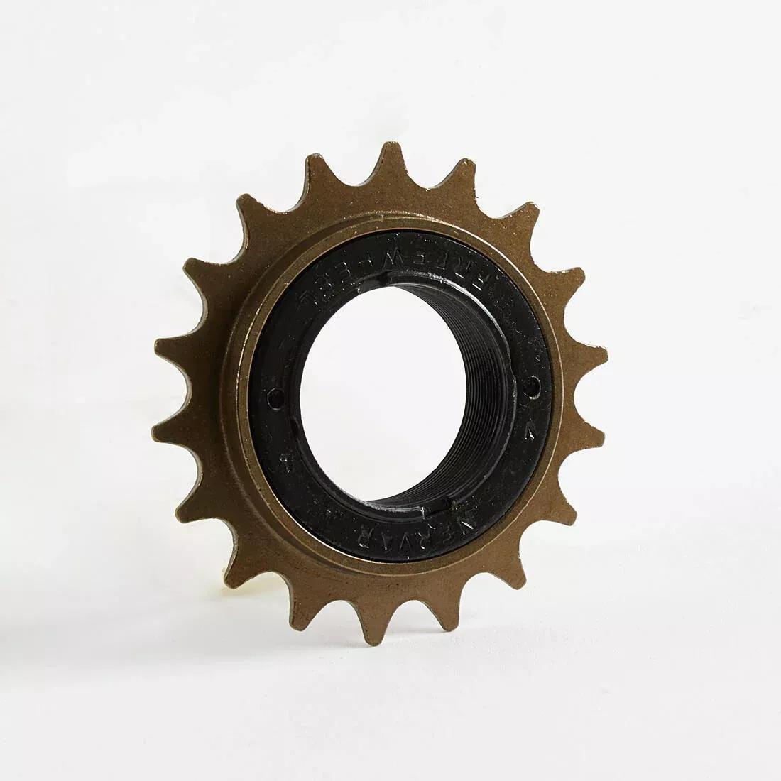 Single-Speed Freewheel, Metallic, No Color, large image number 1