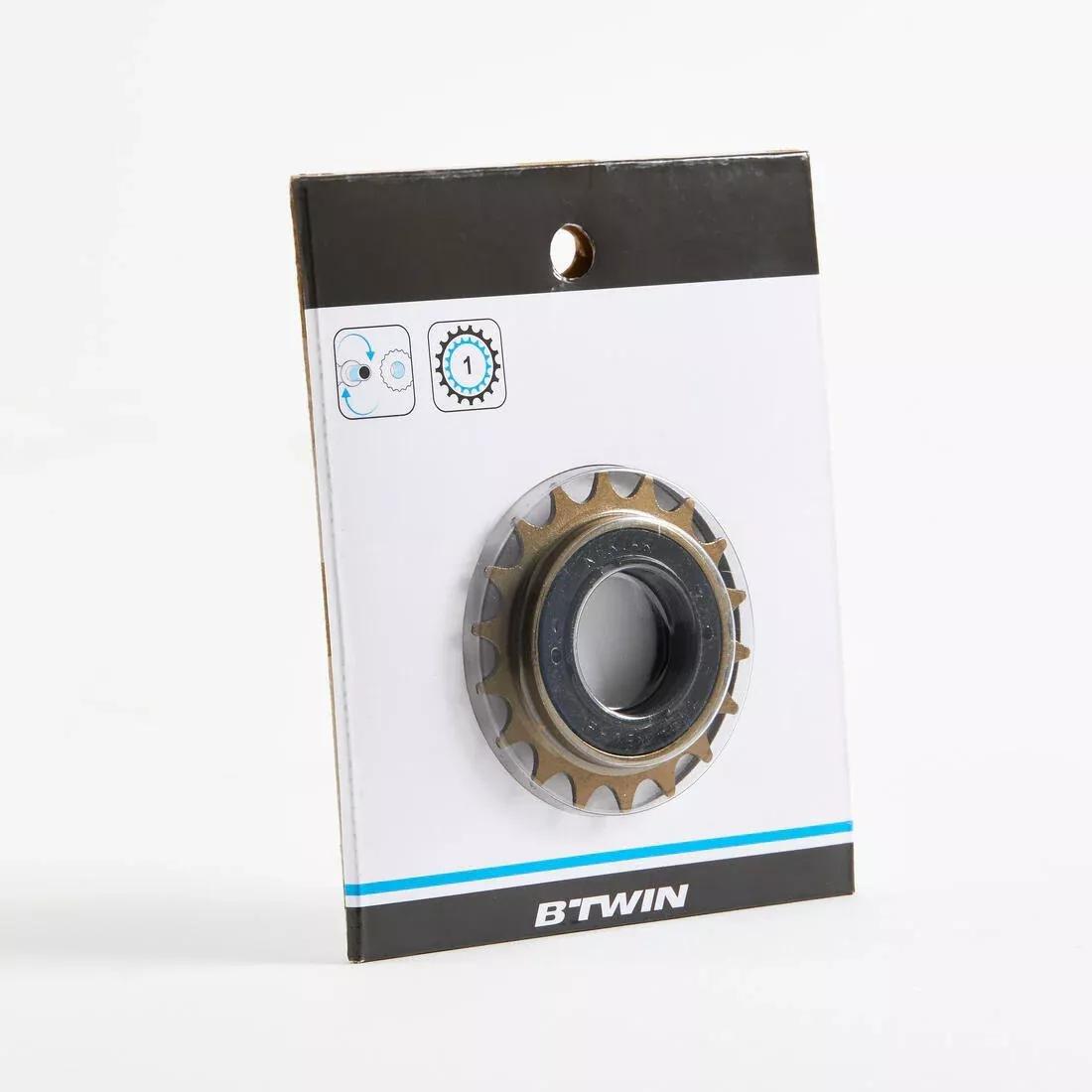 Single-Speed Freewheel, Metallic, No Color, large image number 2
