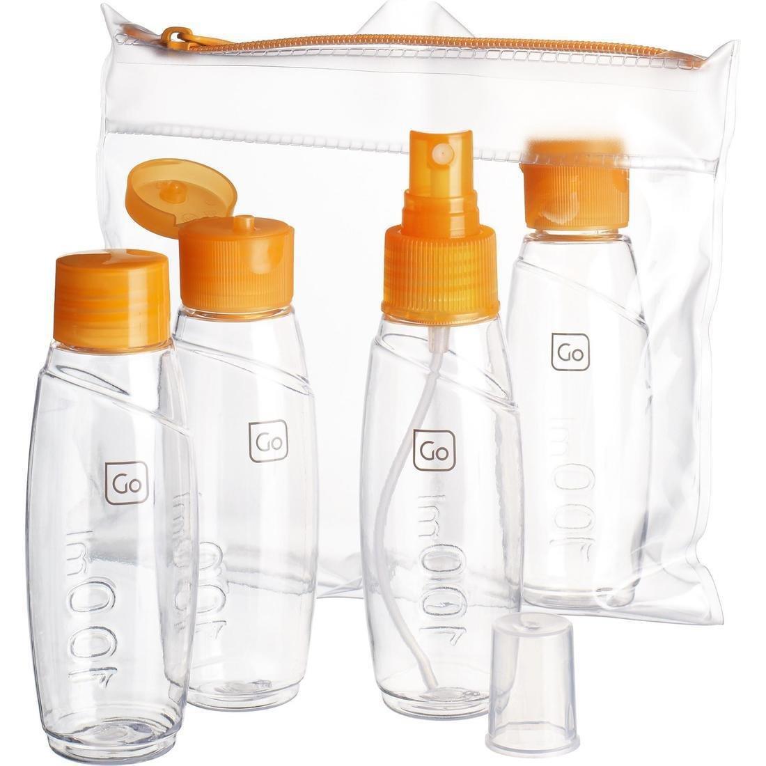 Travel Bottles (x4), No Color, large image number 1