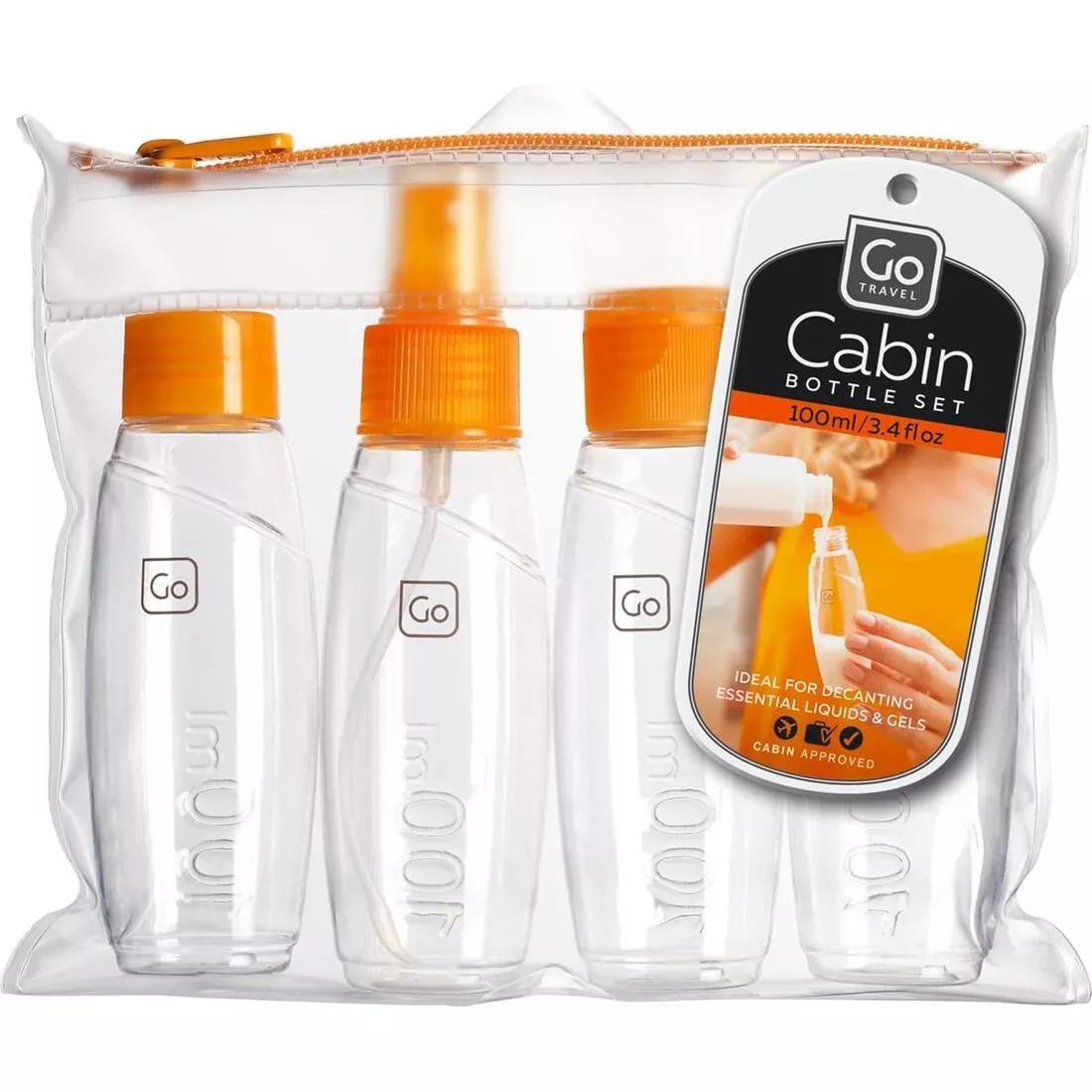 Travel Bottles (x4), No Color, large image number 2