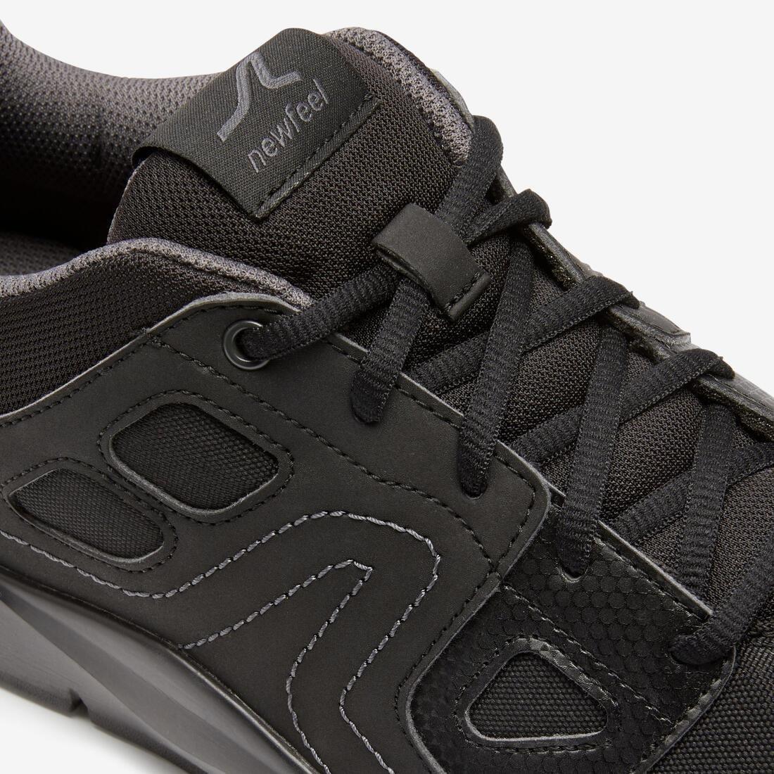 Men Active Walking Shoes - Hw 100, Black, , large image number 6