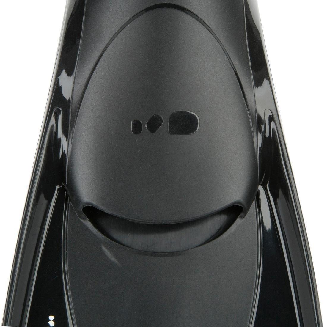 Silifins Short Swim Fins 500, Black, , large image number 6