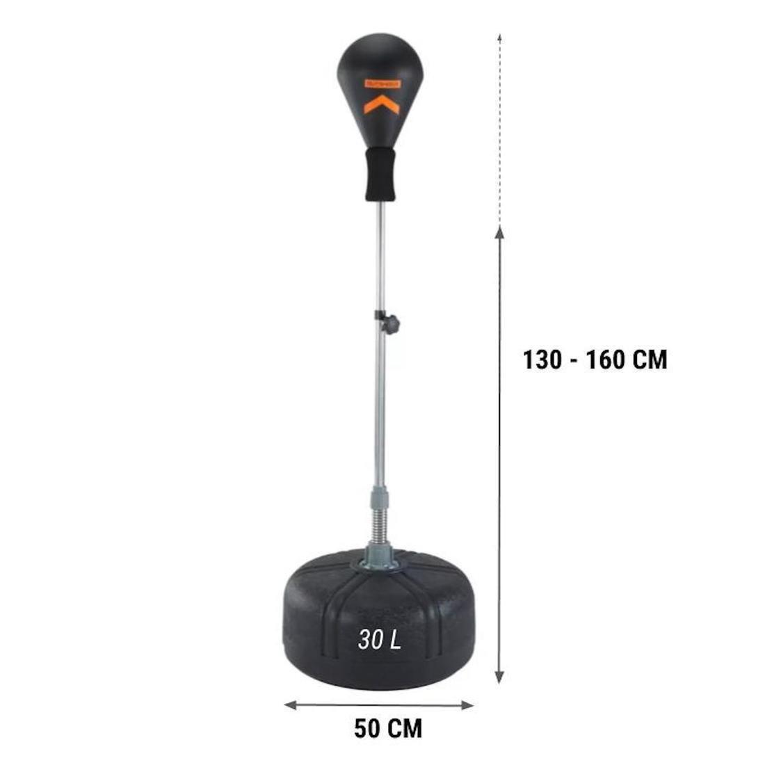 Adult  Adjustable Adult Punch Ball, Black, No Color, large image number 1