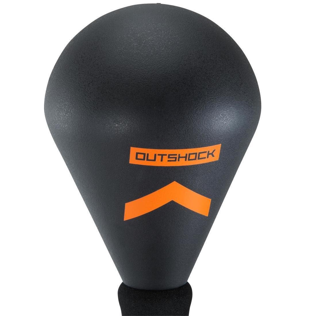 OUTSHOCK - Adult  Adjustable Adult Punch Ball, Black