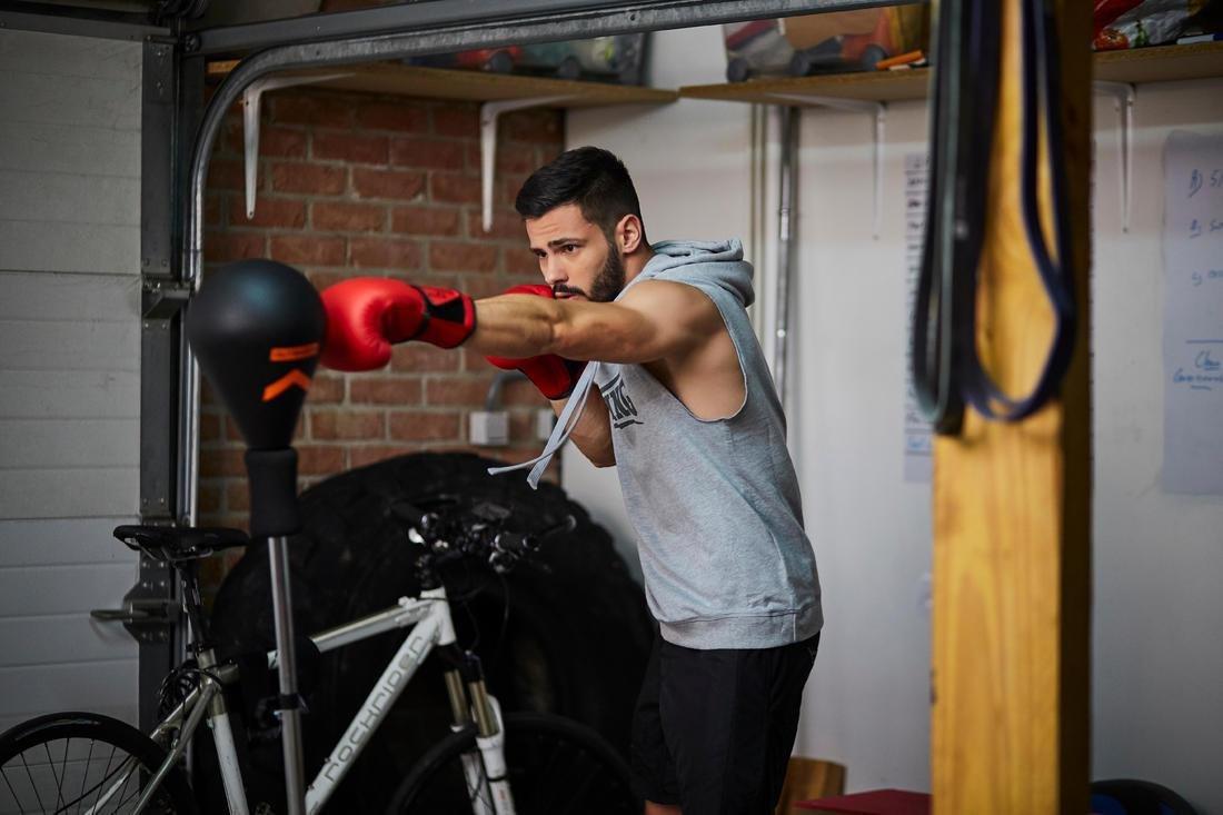 Adult  Adjustable Adult Punch Ball, Black, No Color, large image number 7