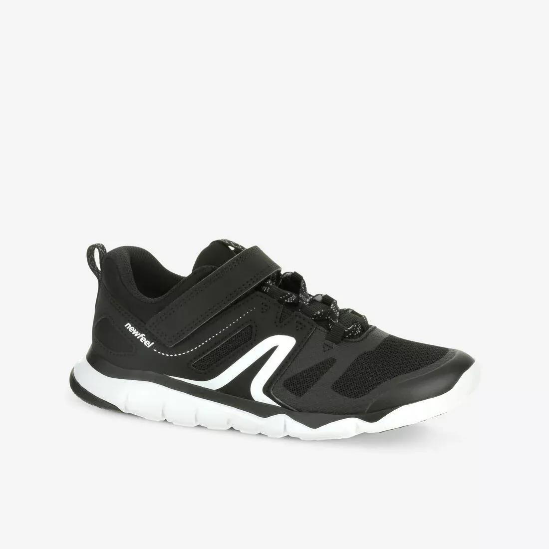 Kids Unisex Breathable Rip-Tab Shoes - Pw 540, Black, , large image number 0