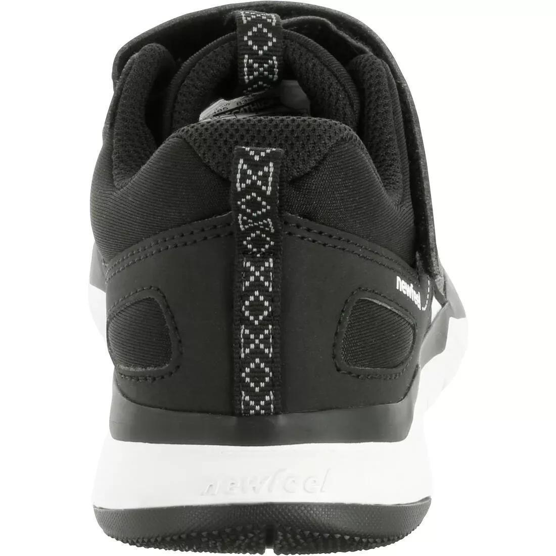 Kids Unisex Breathable Rip-Tab Shoes - Pw 540, Black, , large image number 4