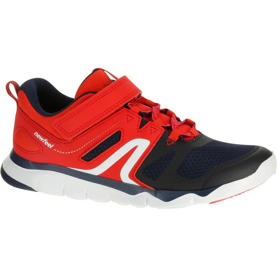 Kids Light And Breathable Rip-Tab Shoes - Pw 540, Navy, No Color, large image number 0