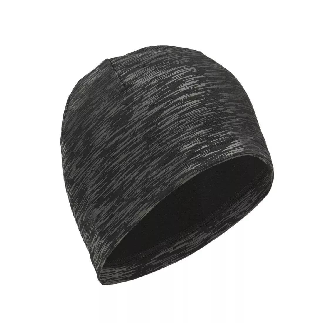 Unisex Warm Running Hat/Graph, Black, No Color, large image number 0
