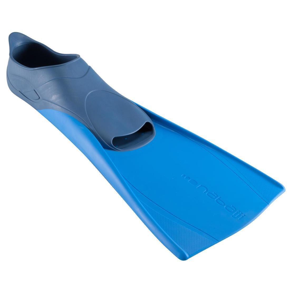 Long Swim Fins Trainfins, Fluo Coral Pink, , large image number 1