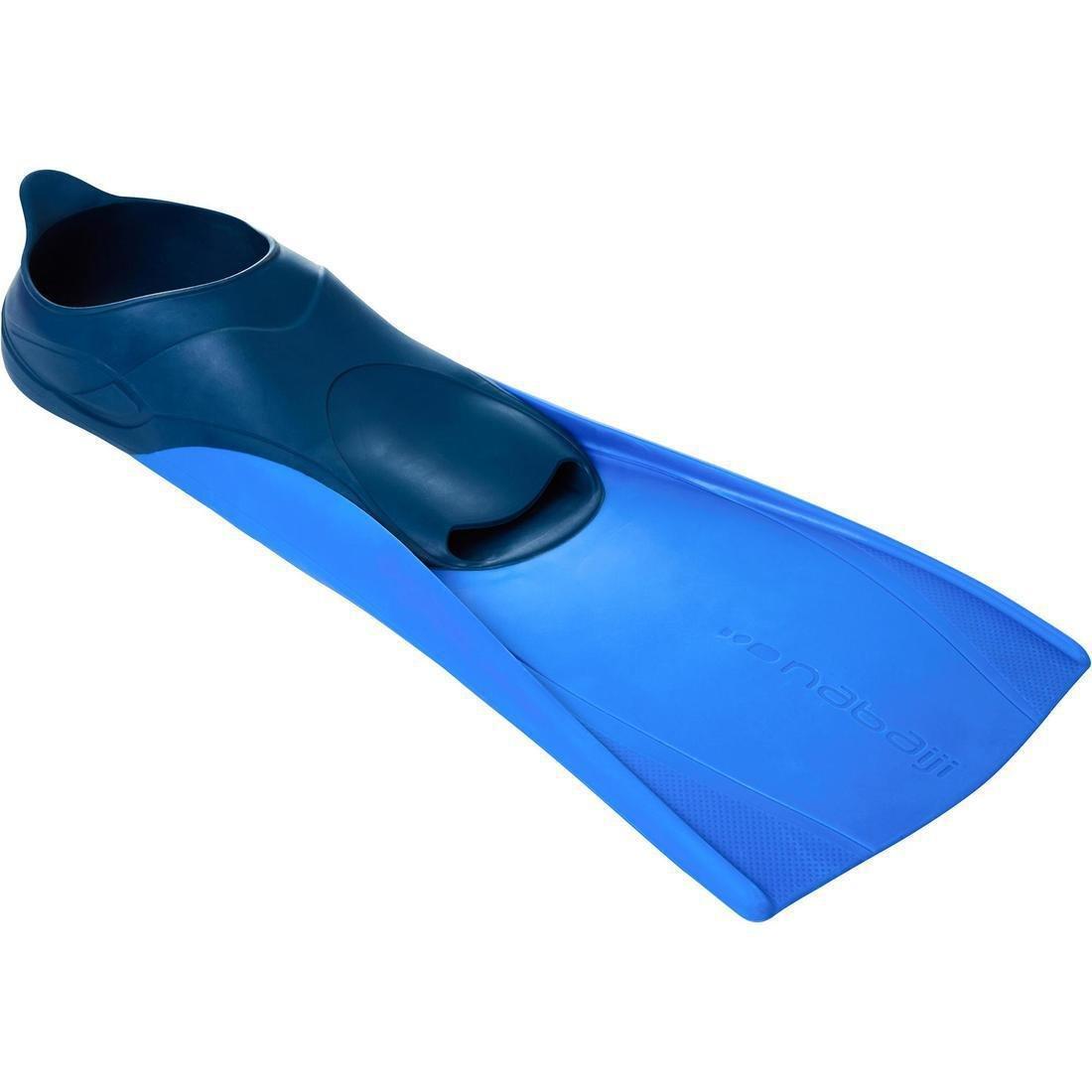 Long Swim Fins Trainfins, Fluo Coral Pink, , large image number 4