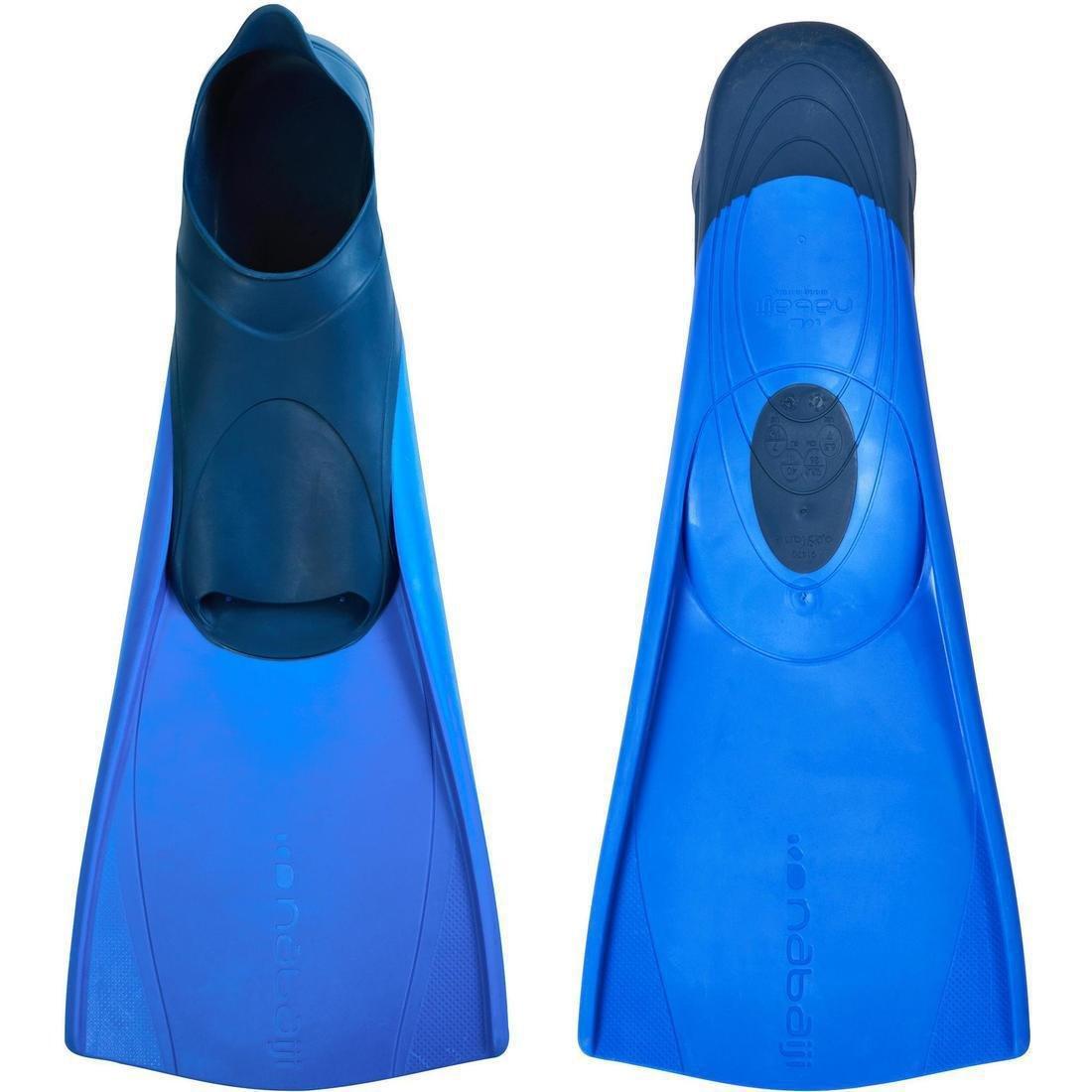 NABAIJI - Trainfins Long Swim Fins, Blue