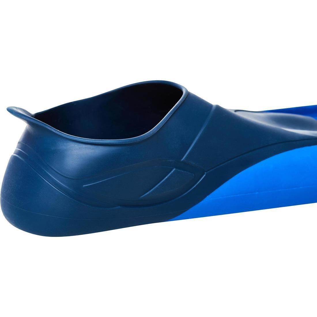 Trainfins Long Swim Fins, Blue, No Color, large image number 3